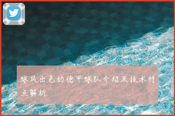 球风出色的德甲球队介绍及技术特点解析