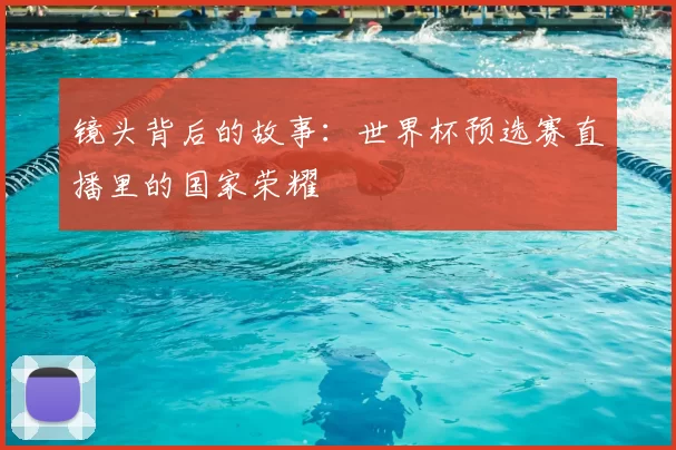 镜头背后的故事：世界杯预选赛直播里的国家荣耀