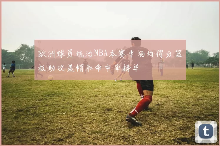 欧洲球员统治NBA本赛季场均得分篮板助攻盖帽和命中率榜单