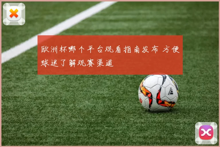 欧洲杯哪个平台观看指南发布 方便球迷了解观赛渠道
