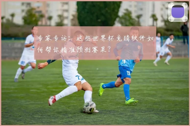 专家专访：这些世界杯竞猜软件如何帮你精准预测赛果？